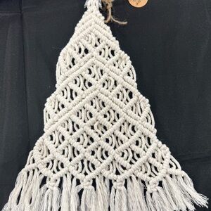 Handcrafted Macramé Wall Hanging - Cream
